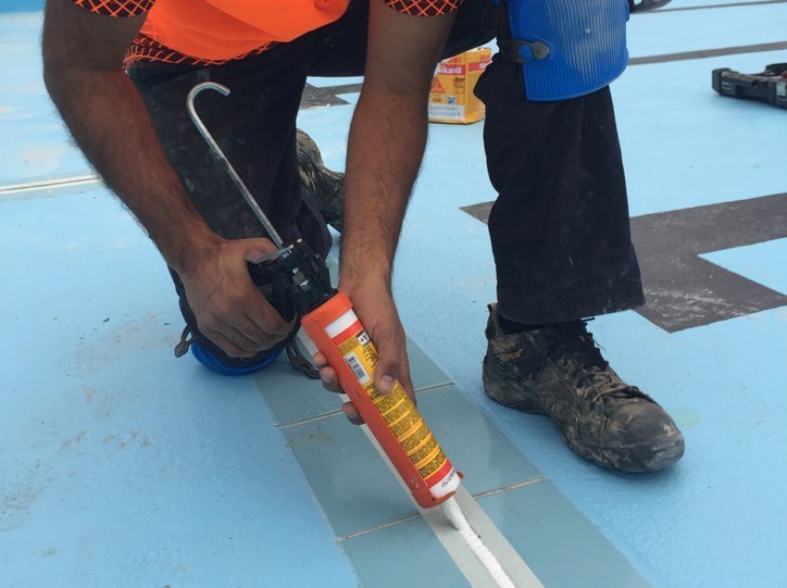 External Polyurethane to Pool Floor